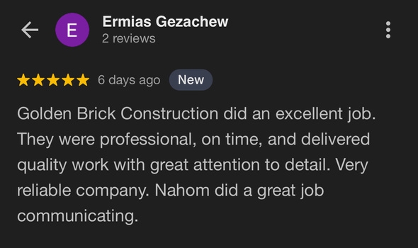 Client testimonial 1